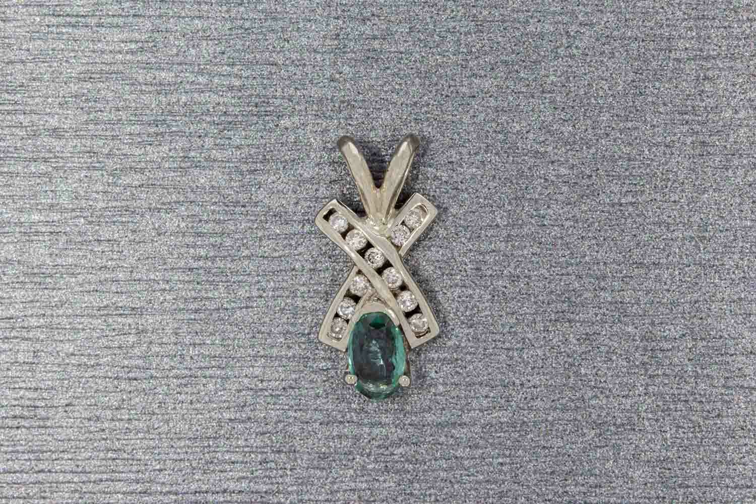 Dames kettinghanger 18 Karaat - 1,8 cm