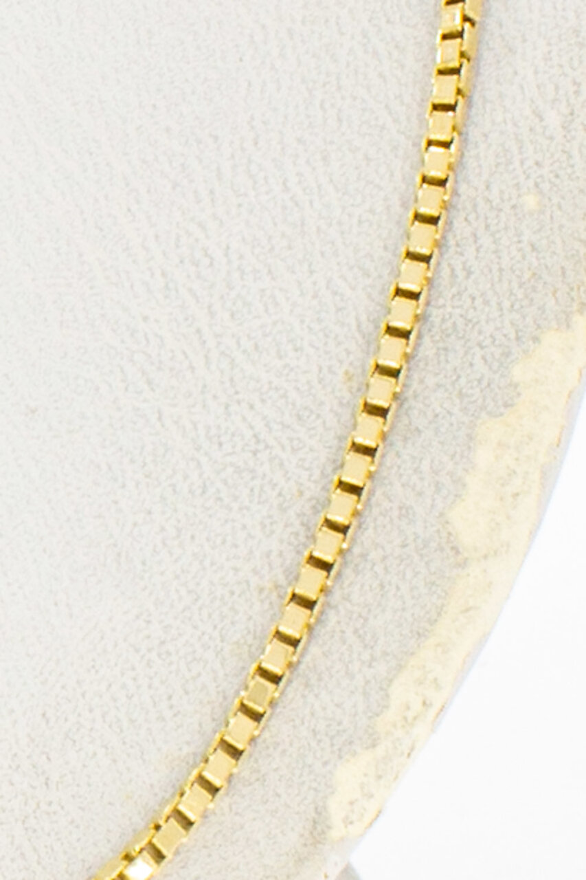 18 Karaat Venetiaanse damesketting - 40,5 cm
