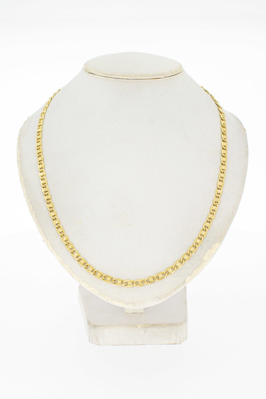 18 Karaat gouden Ankerketting - 82 cm