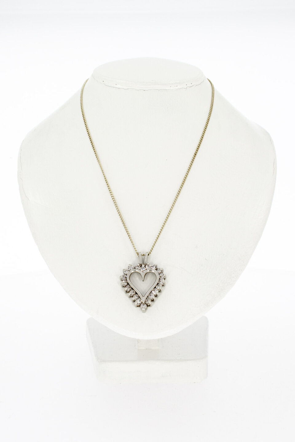 Hartje Diamanthanger 14 karaat goud - 24,7