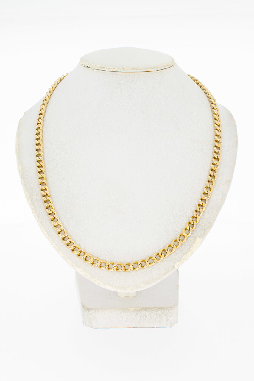 Gourmet ketting 14 karaat goud - 74,3 cm