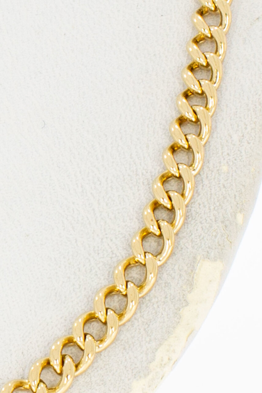 Gourmet ketting 14 karaat goud - 74,3 cm