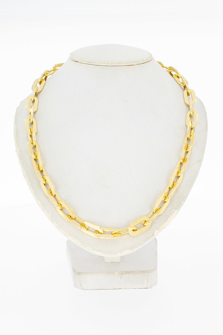 18 Karaat gouden Anker herenketting - 53,9 cm