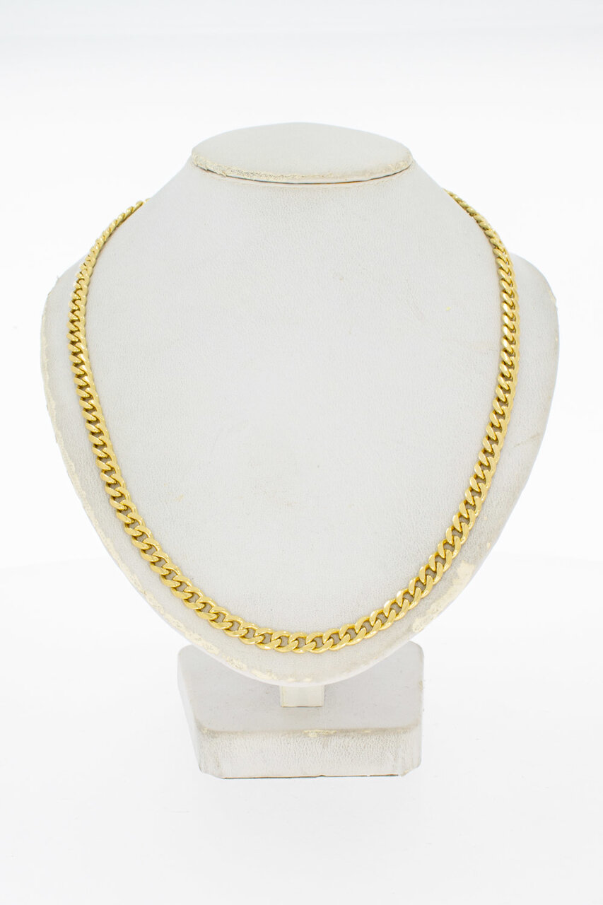 Gourmet ketting 18 karaat goud - 89,9 cm