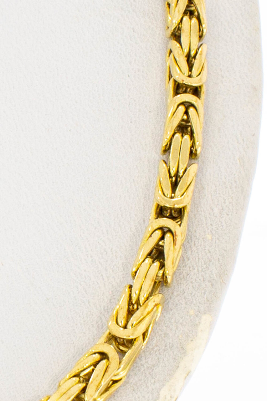 18 Karaat goud heren Koningsketting - 65,2 cm