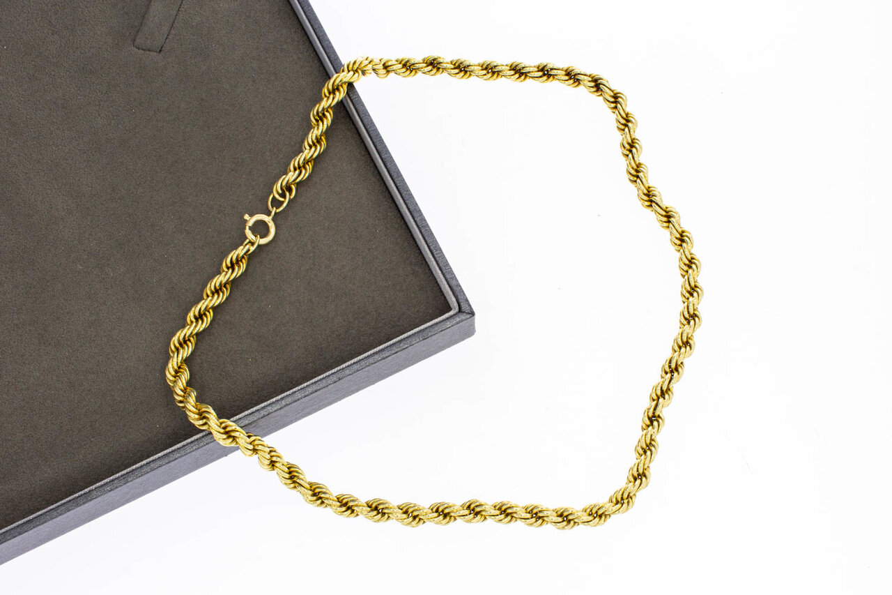 Koordketting 14 Karaat goud - 42,4 cm