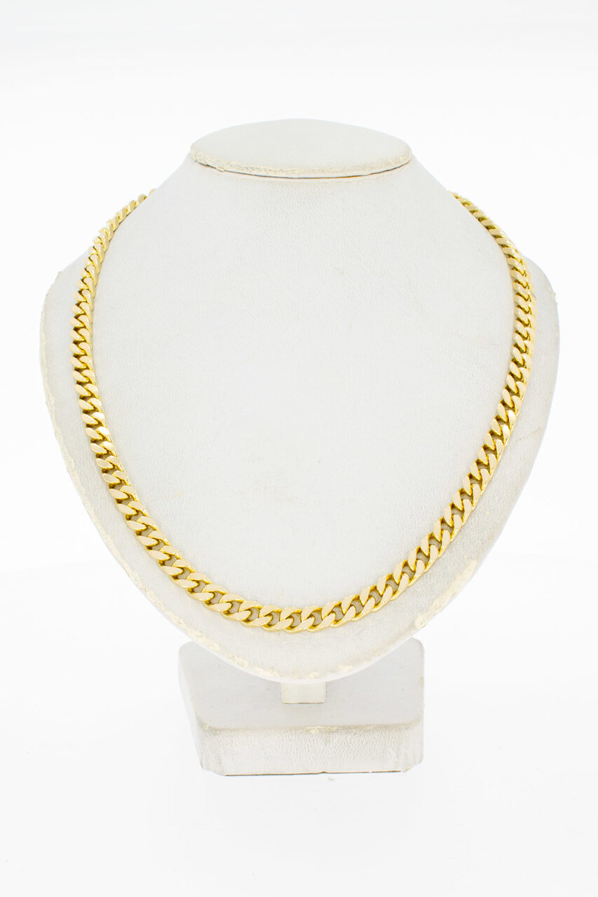 Gourmet ketting 14 Karaat goud - 52,2 cm