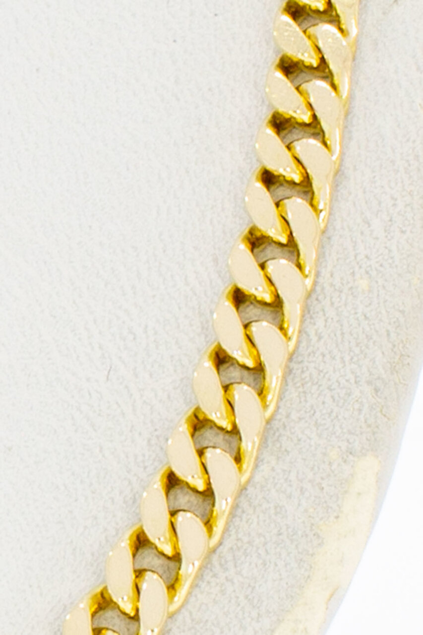 Gourmet ketting 14 Karaat goud - 52,2 cm