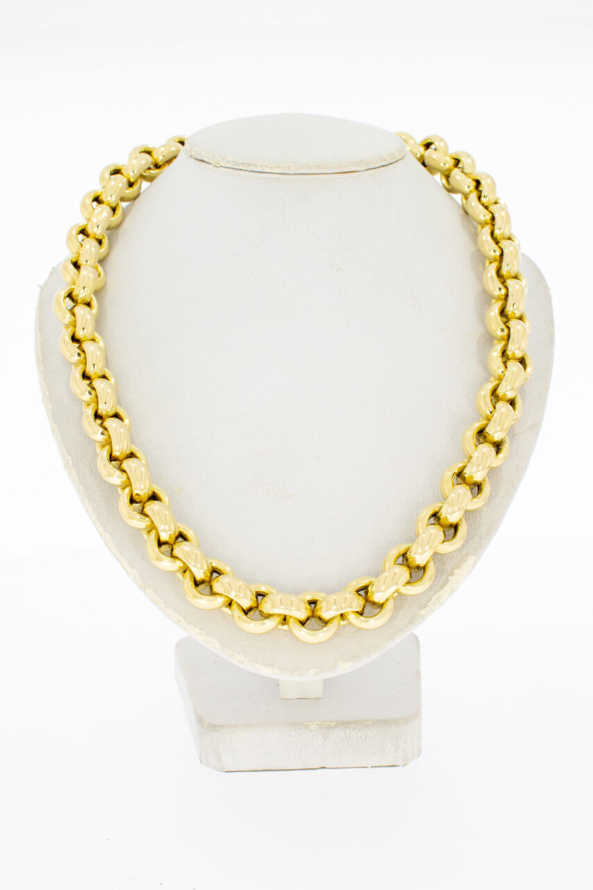 18 Karaat Jasseron halsketting - 45,2  cm