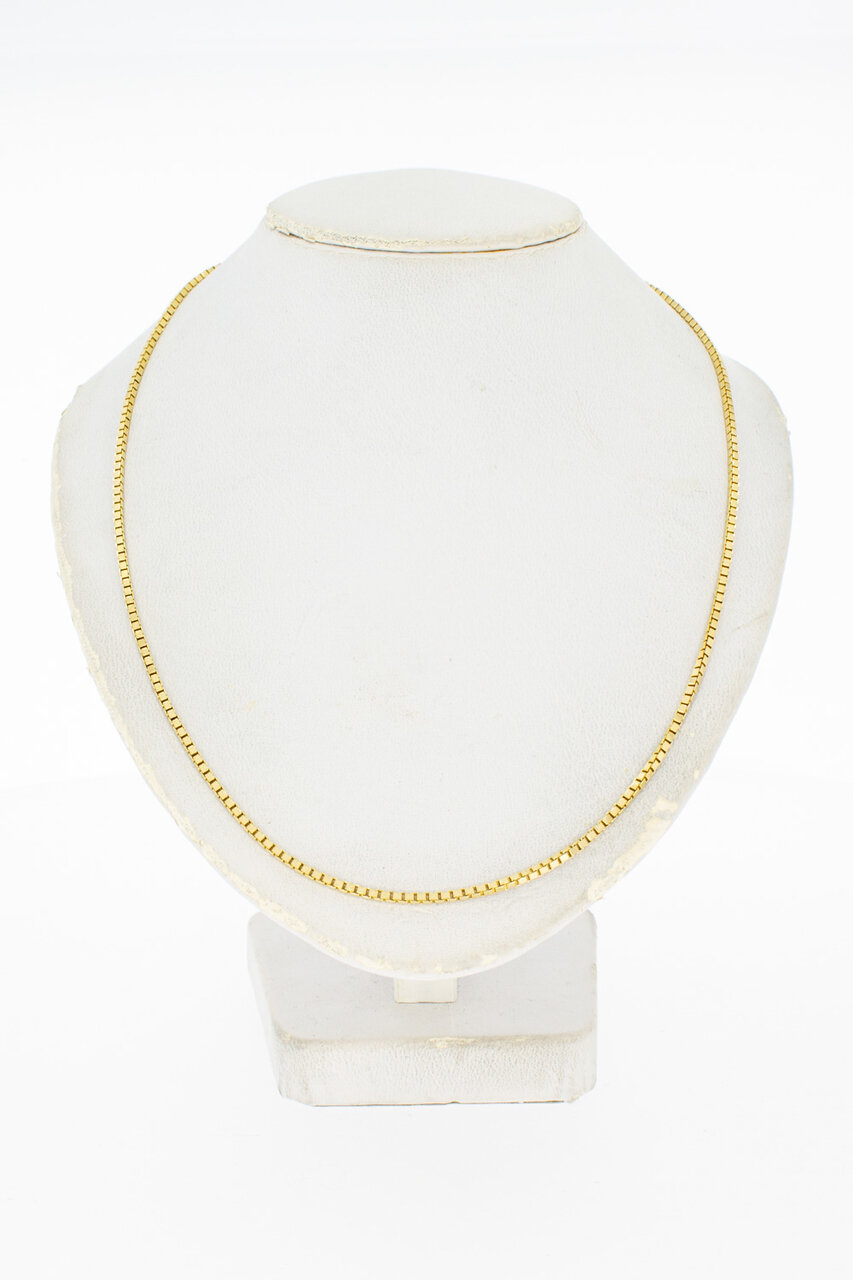 Venetiaanse ketting 18 Karaat goud - 69,3 cm