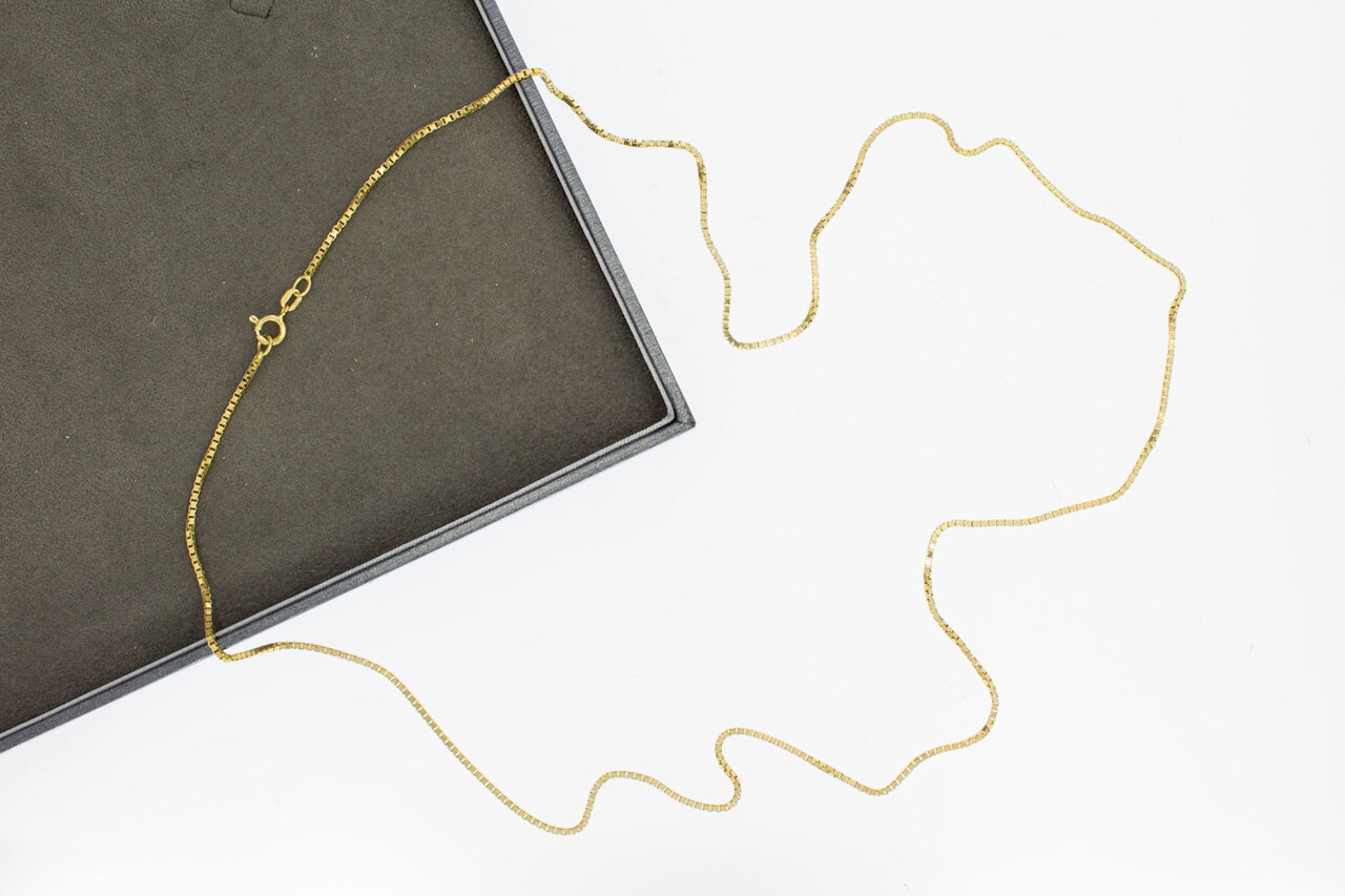 Venetiaanse ketting 18 Karaat goud - 69,3 cm
