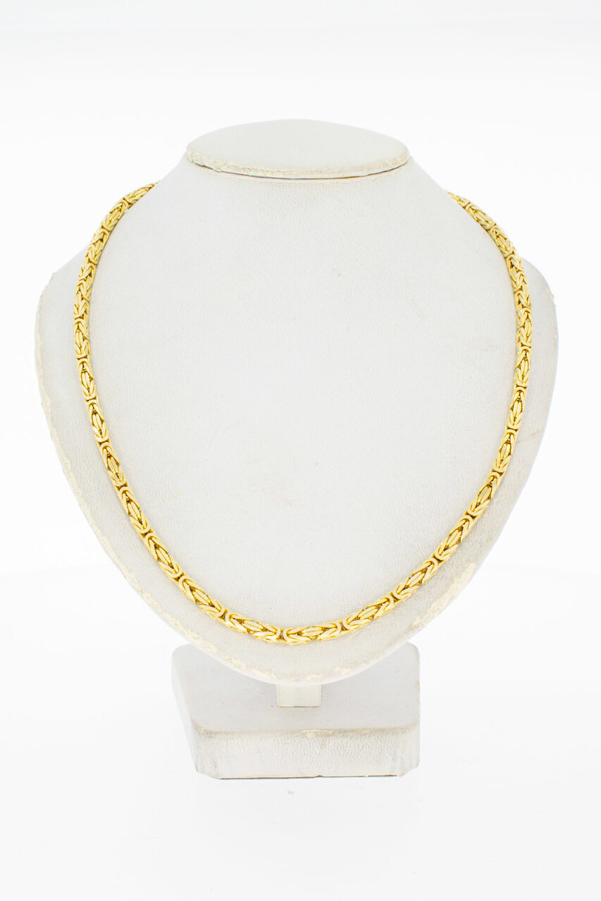 14 Karaat gouden Byzantijnse halsketting - 51,5 cm