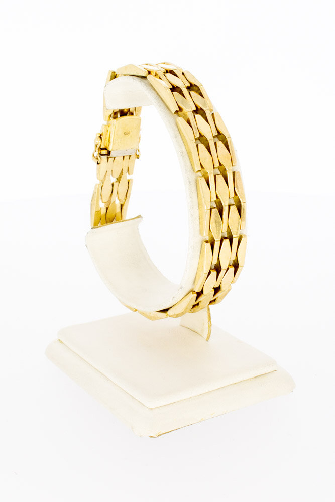 14 Karaat Wiebertjes armband - 20 cm