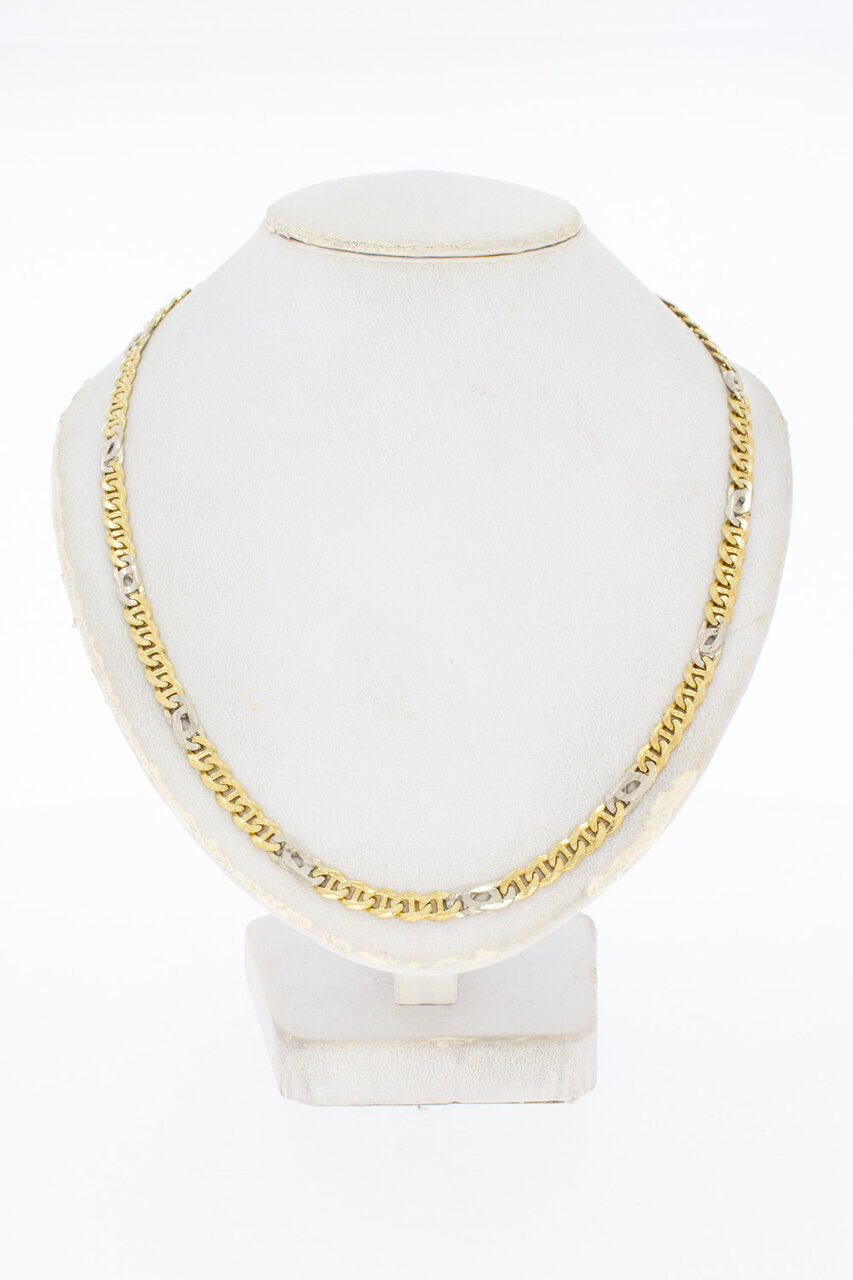 Valkoog Ankerketting 14 Karaat goud - 45 cm