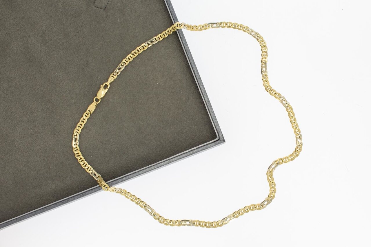 Valkoog Ankerketting 14 Karaat goud - 45 cm