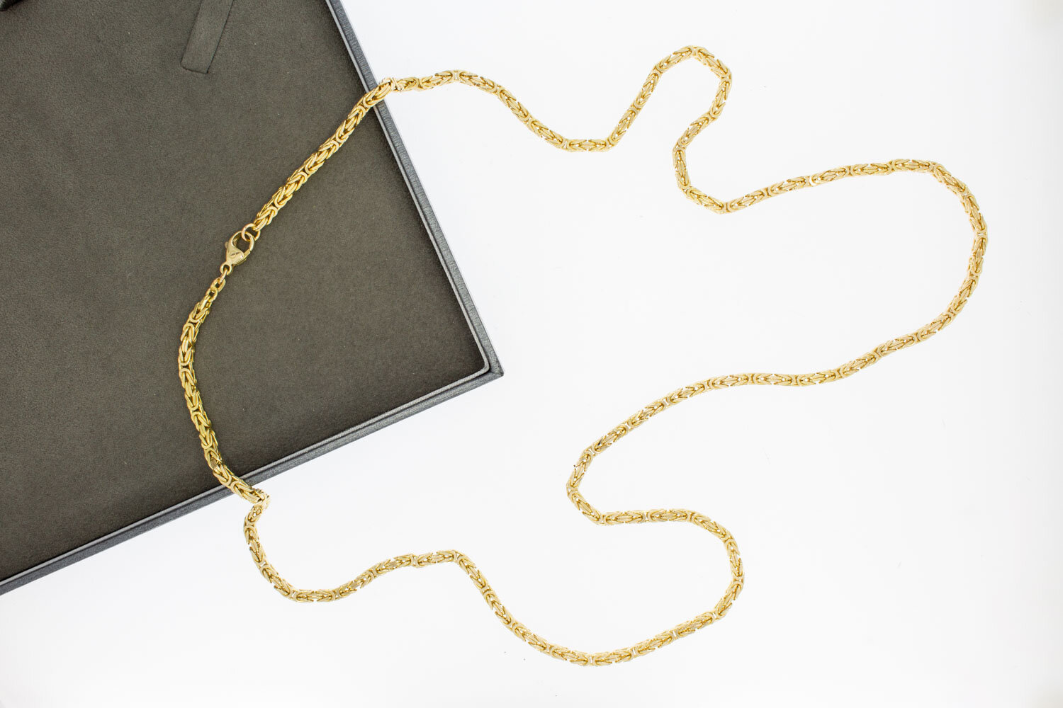 14 Karaat gouden Koningsketting - 80,5 cm