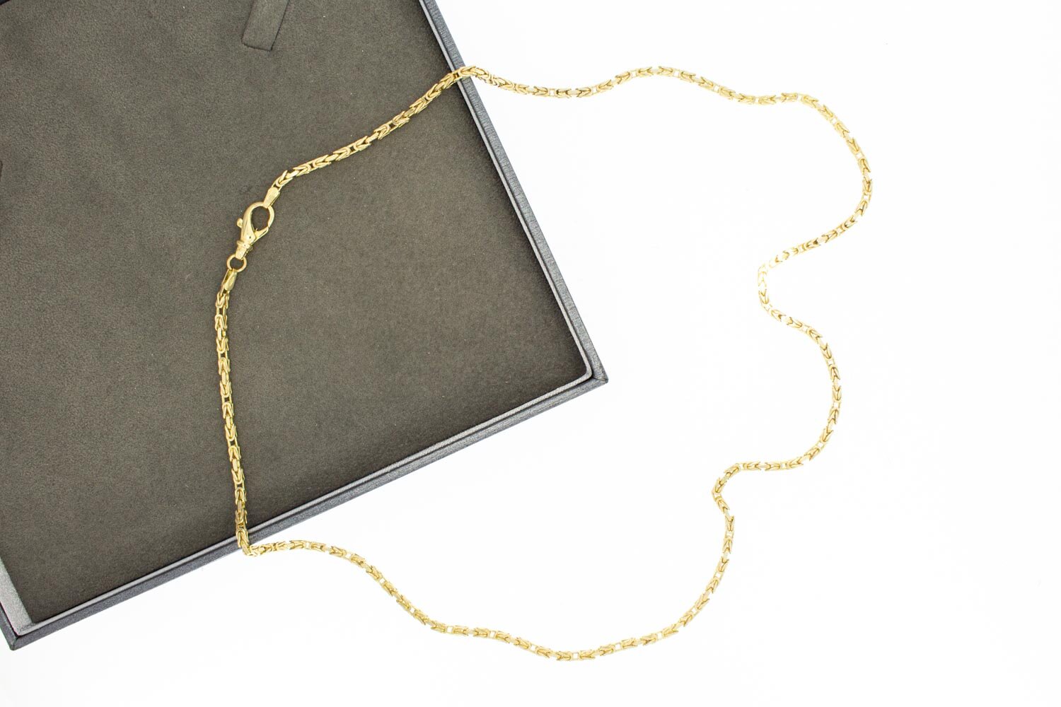 14 Karaat gouden Byzantijnse ketting - 54,9 cm