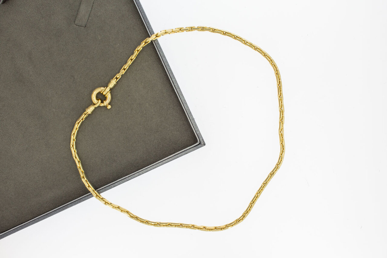 Anker ketting 14 Karaat goud - 46,3 cm