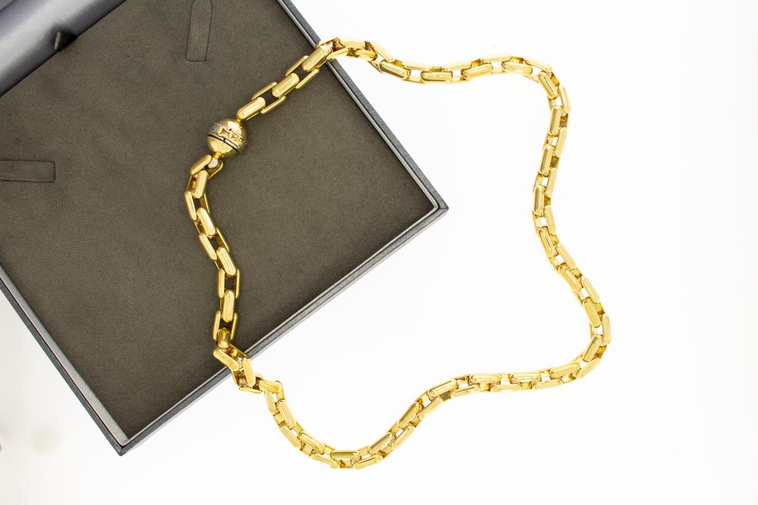 Ankerketting 18 Karaat goud - 56,5 cm