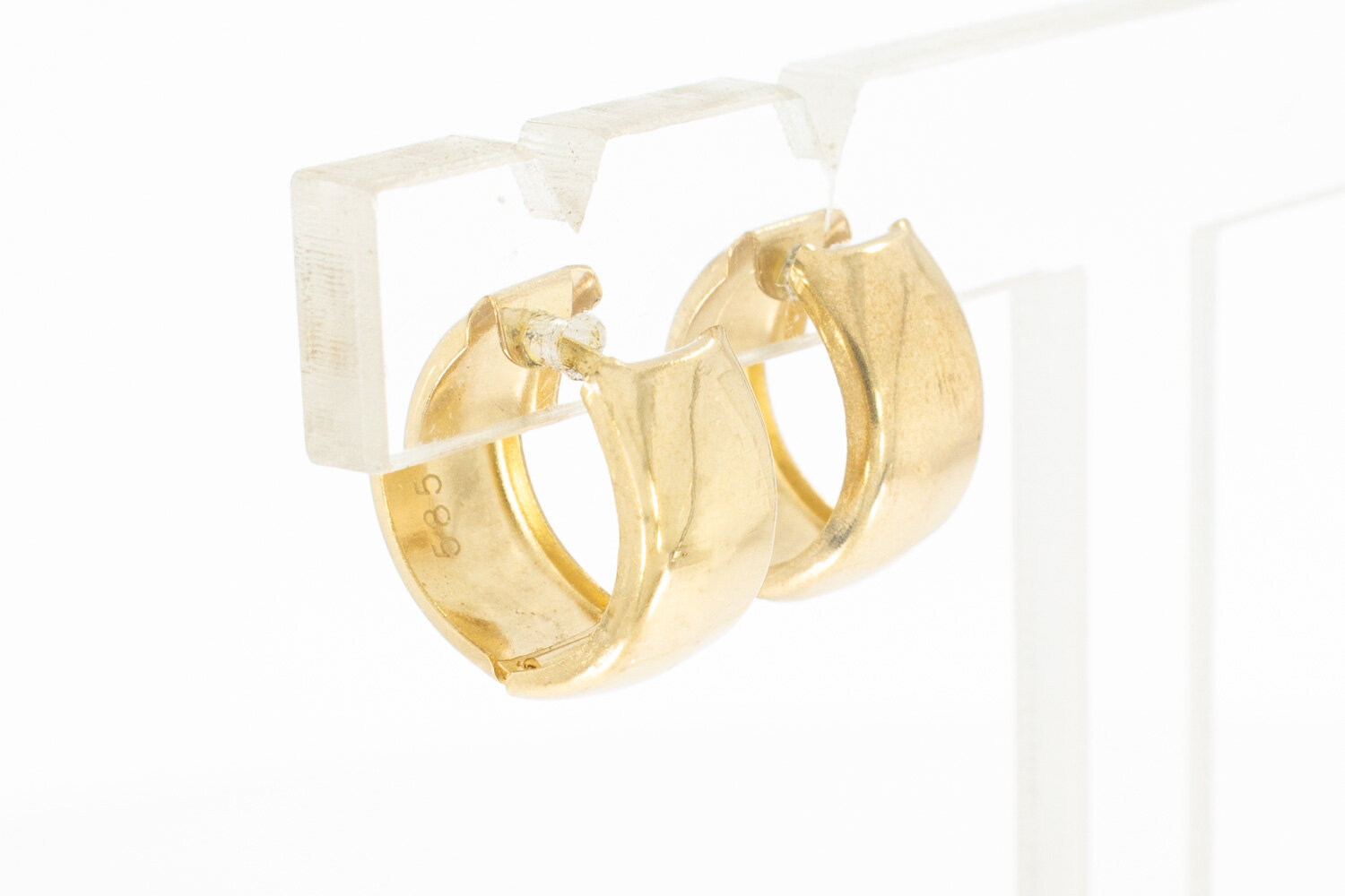 14 Karaat gouden Creolen dames - 1,4 cm