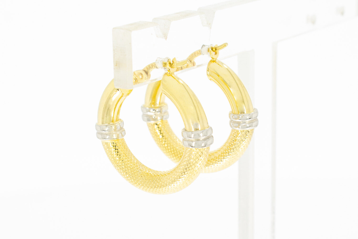 14 Karaat goud Creolen Dames - 2,3 cm