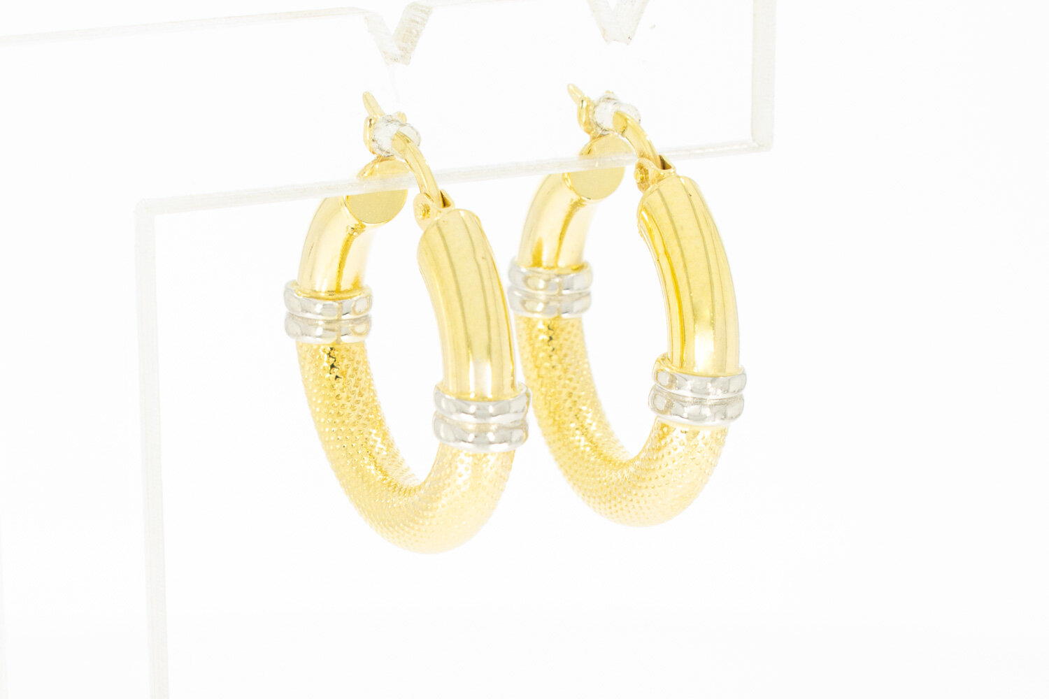 14 Karaat goud Creolen Dames - 2,3 cm