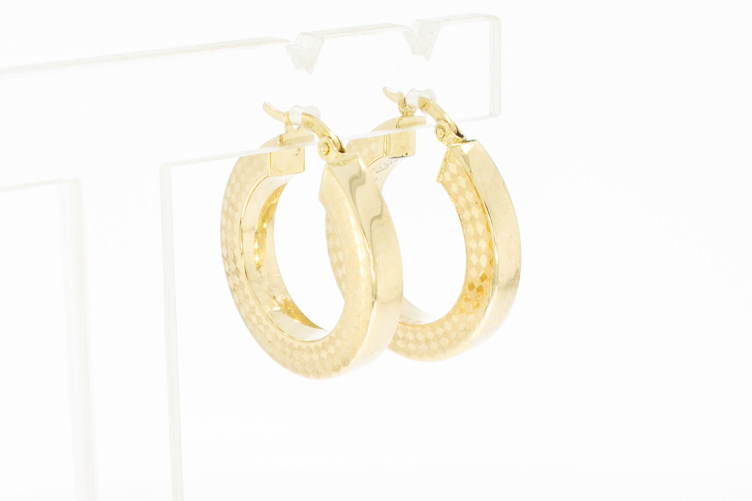 14 Karaat geel goud Creolen - 2,4 cm