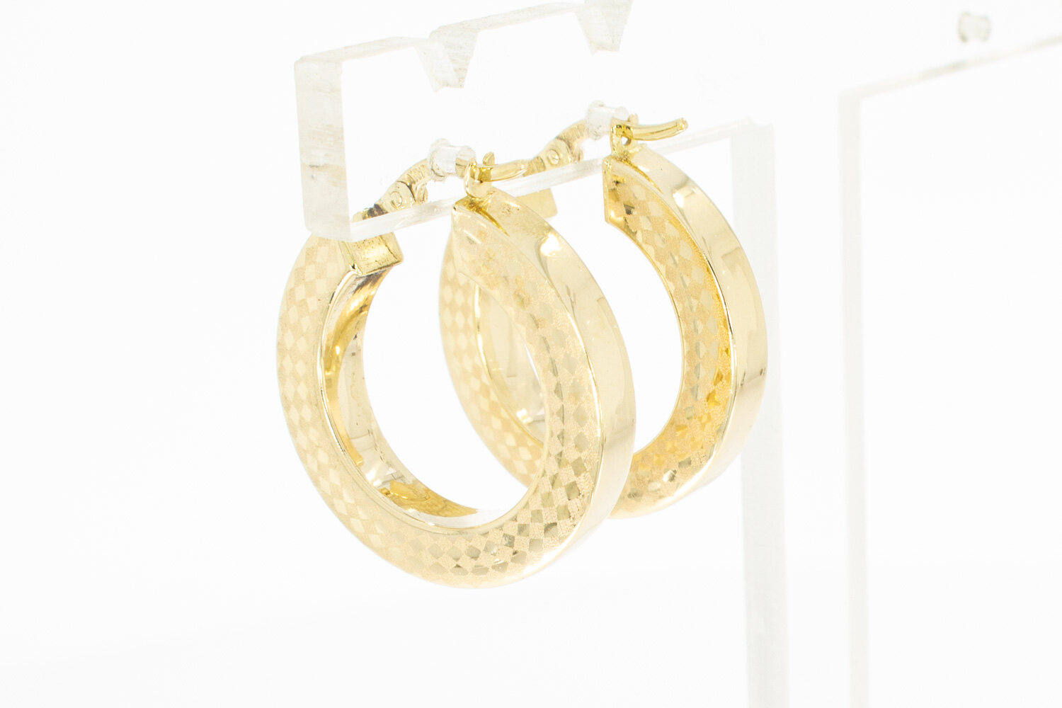 14 Karaat geel goud Creolen - 2,4 cm