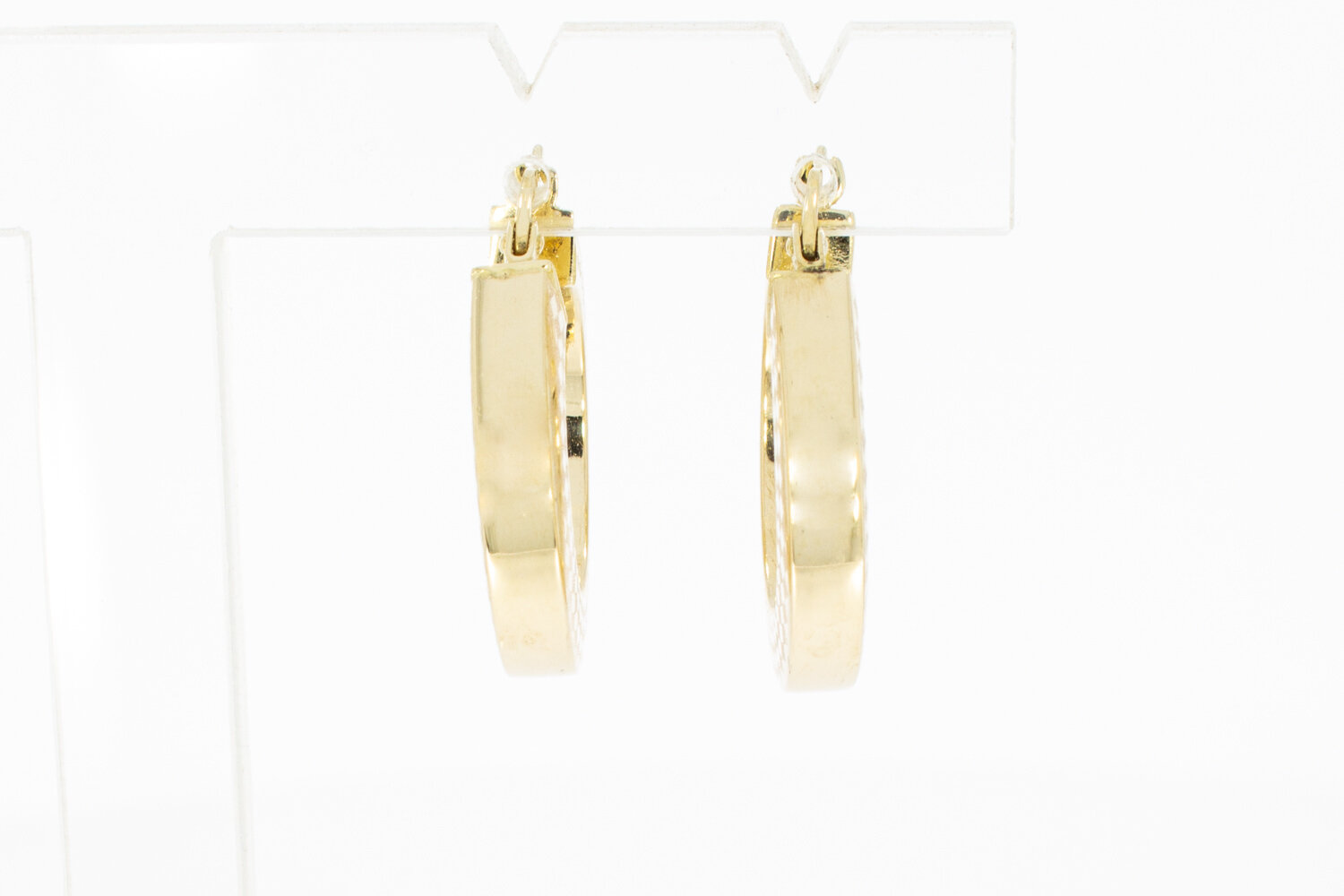 14 Karaat geel goud Creolen - 2,4 cm