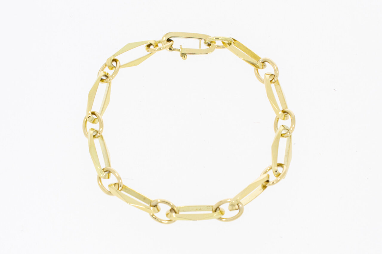 14 Karaat Closed Forever armband - 21,2 cm