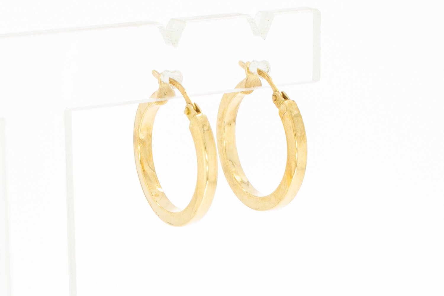 18 Karaat geel gouden Creolen - 1,8 cm