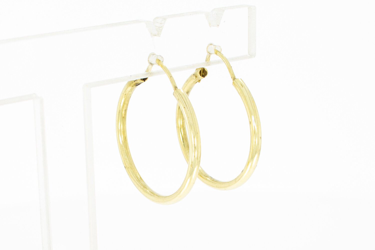 14 Karaat dames oorringen - 2,3 cm