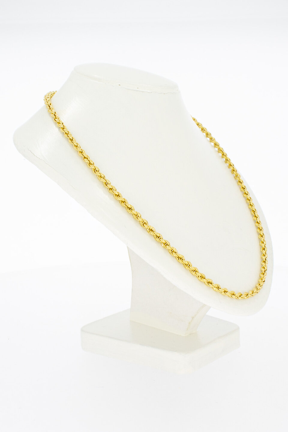 18 kaart goud Koordketting - 52,4 Cm