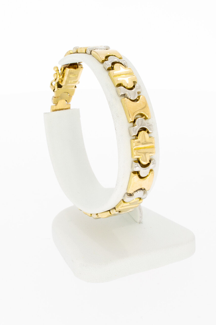 18 Karaat goud Koningsarmband - 18,4 cm