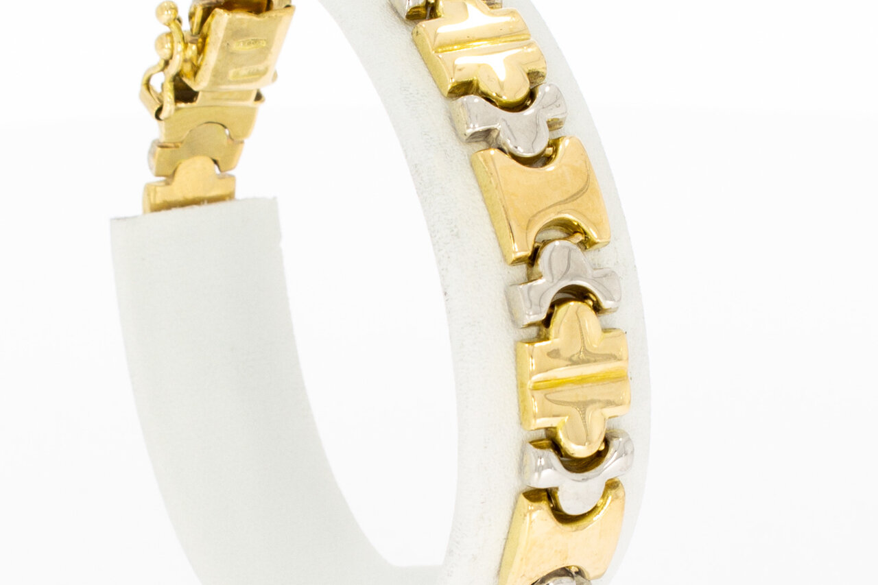 18 Karaat goud Koningsarmband - 18,4 cm