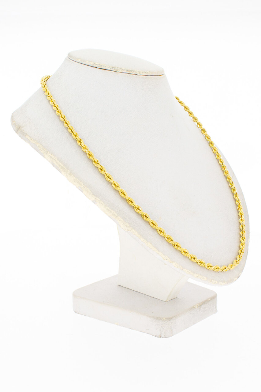 18 Karaat goud Koordketting - 51,1 cm