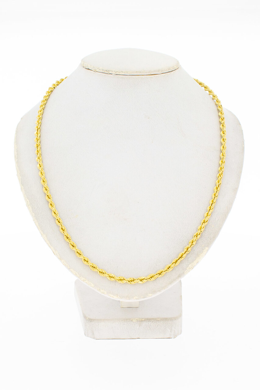 18 Karaat goud Koordketting - 51,1 cm