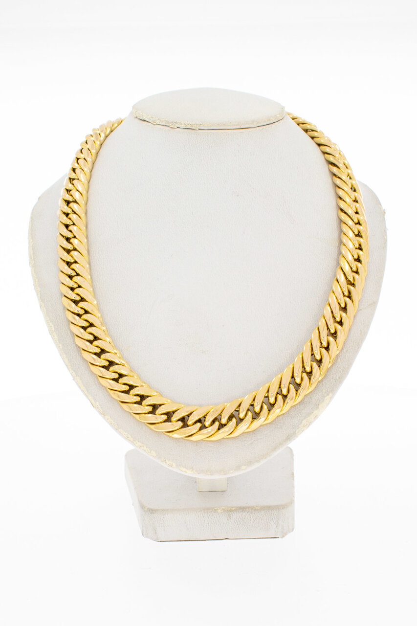 18 Karaat brede Gourmet Collier - 43,8 cm