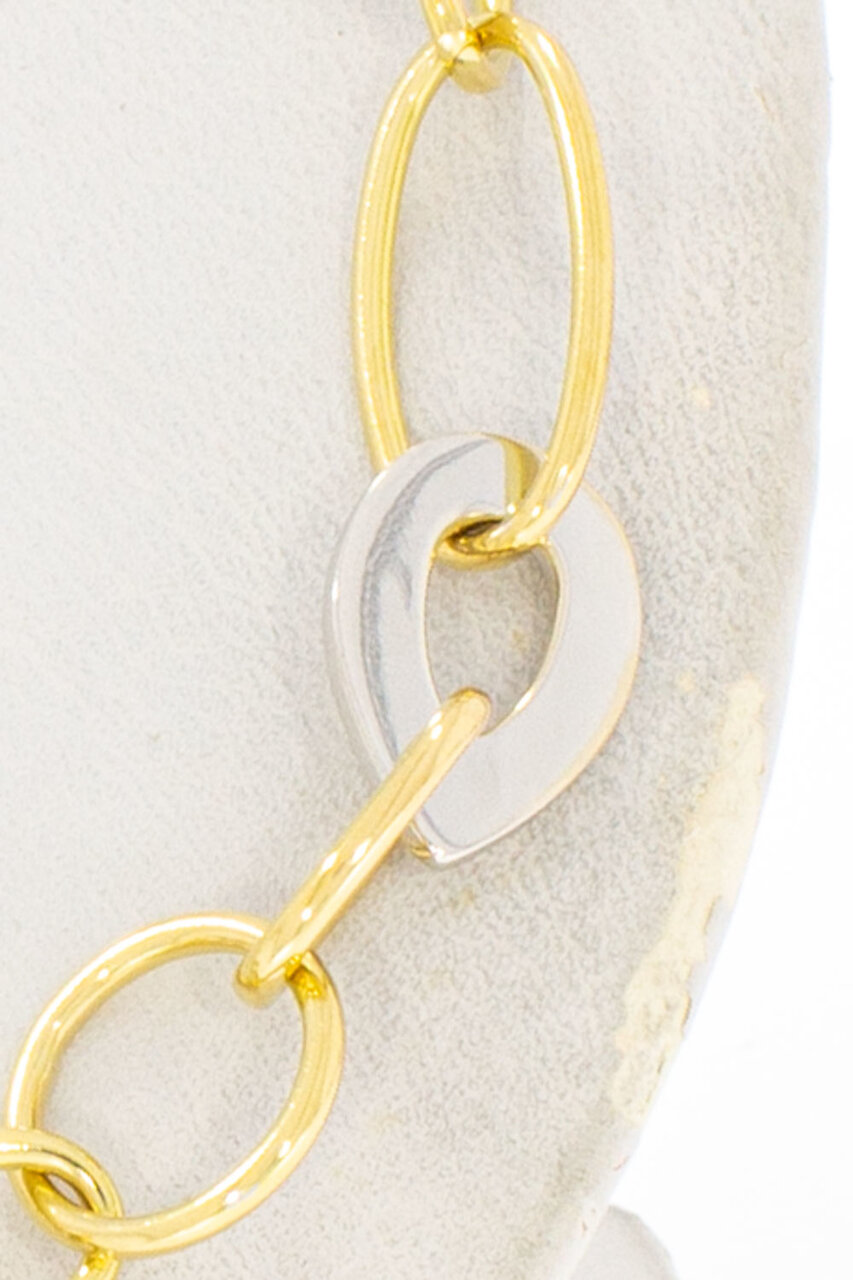 Dames ketting 18 Karaat goud - 46,6 cm