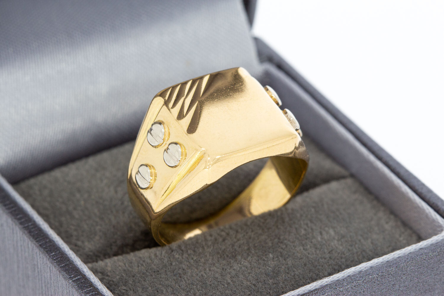 18 Karaat gouden Statementring - 19,6 mm