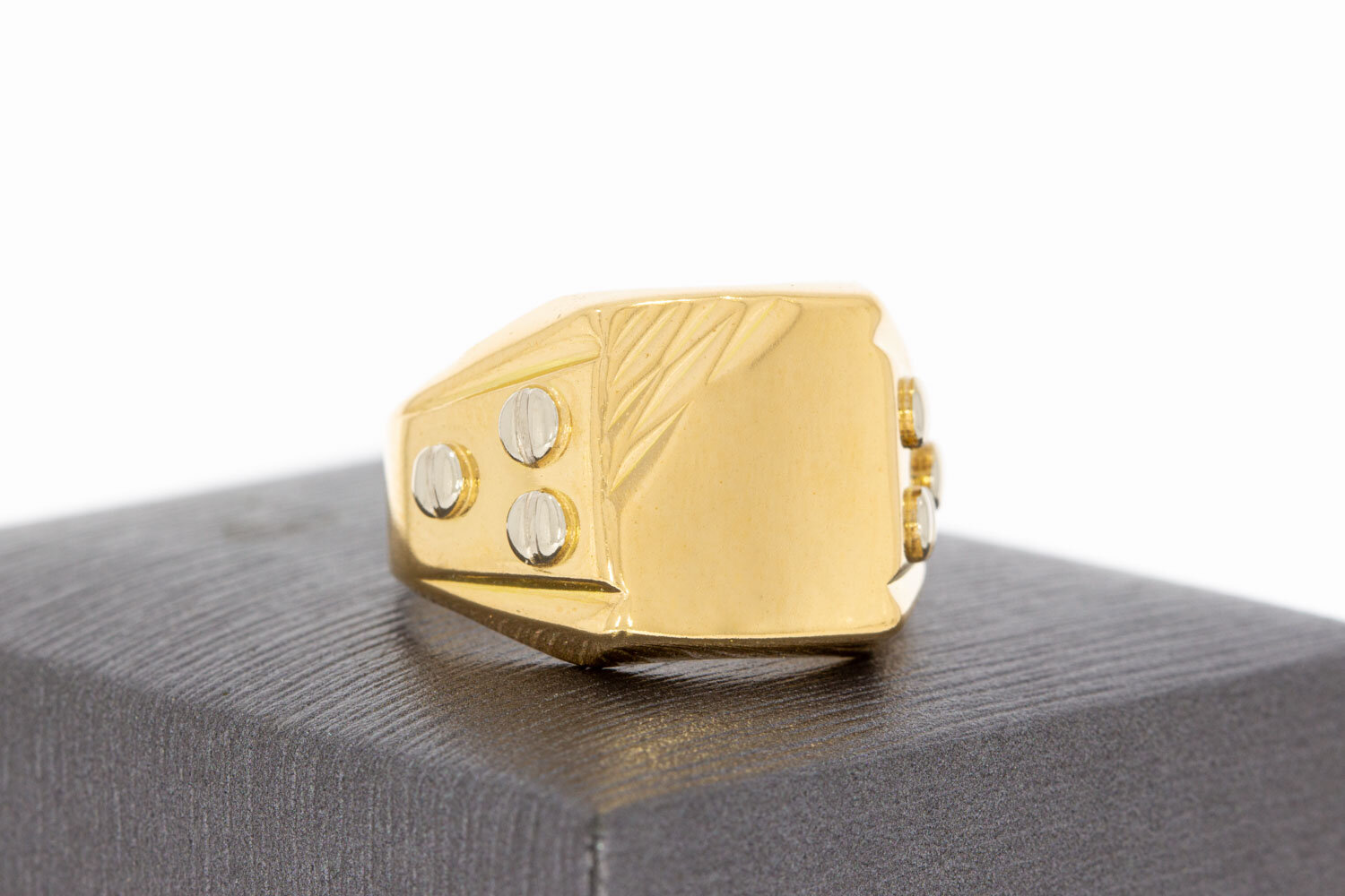 18 Karaat gouden Statementring - 19,6 mm