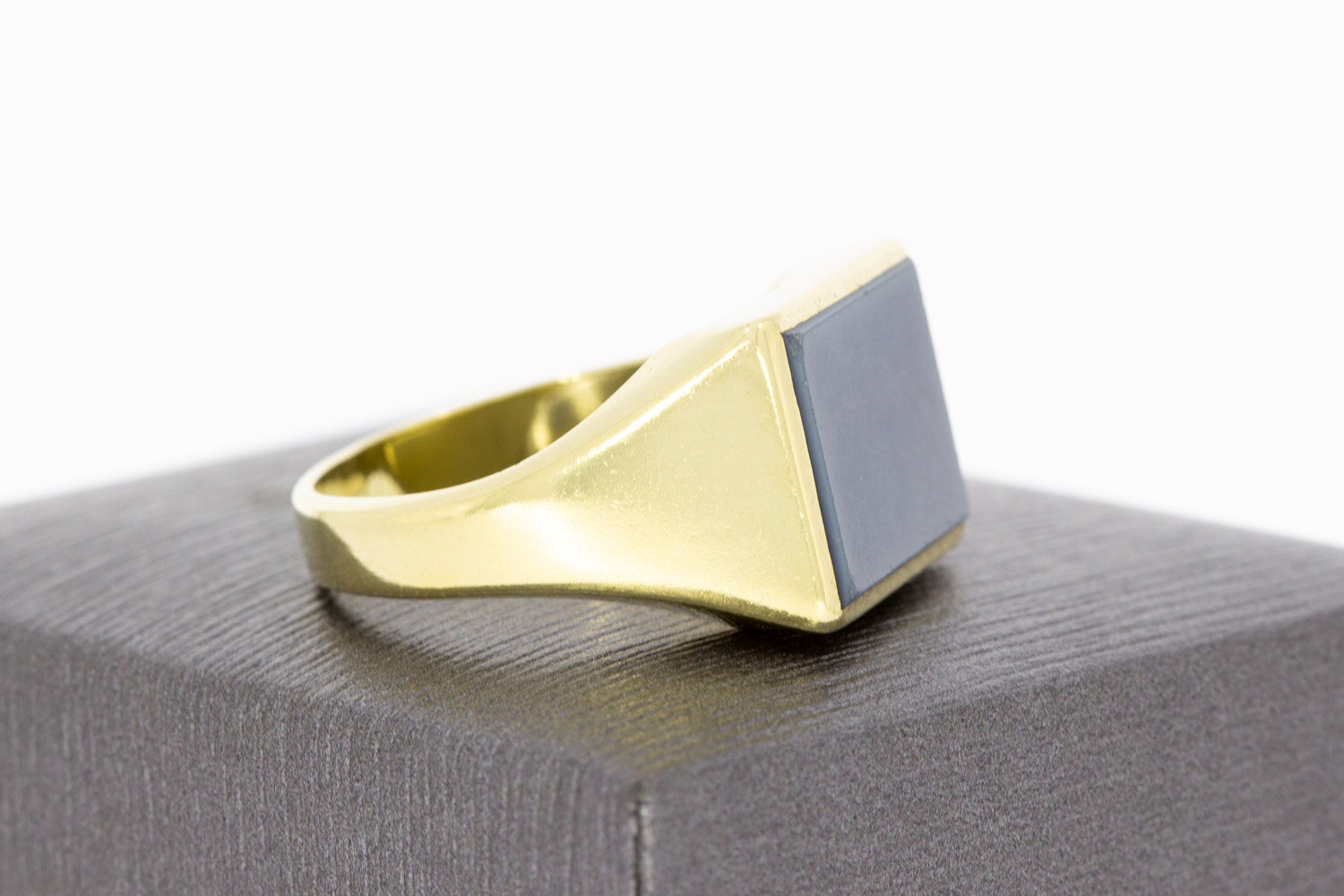 14 Karaat goud Heren Zegelring - 19,5 mm