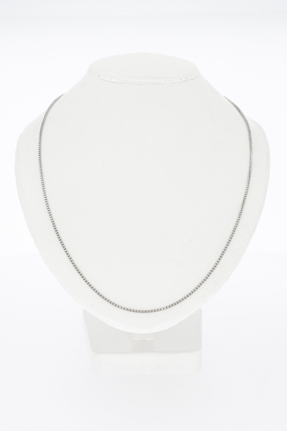 Witgouden Venetiaanse Ketting 18 Karaat - 51,4 cm