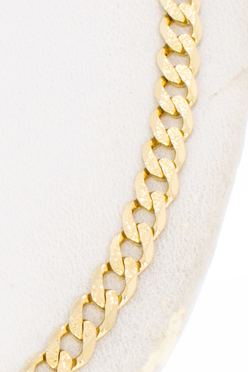 Gourmet ketting 14 Karaat goud - 63 cm
