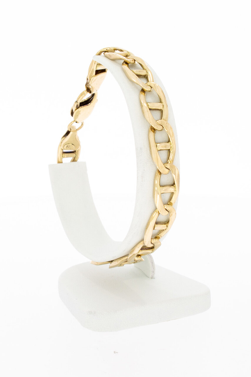 14 Karaat goud Ankerarmband - 21,5 cm