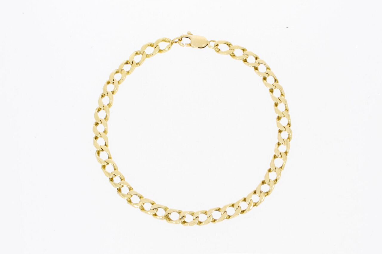 14 Karaat goud Gourmet armband - 24,8 cm