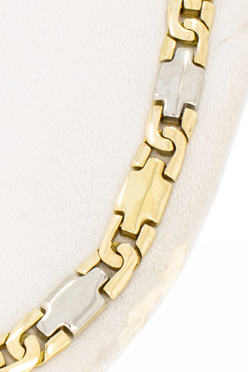 14 Karaat platte Koningsketting - 44 cm