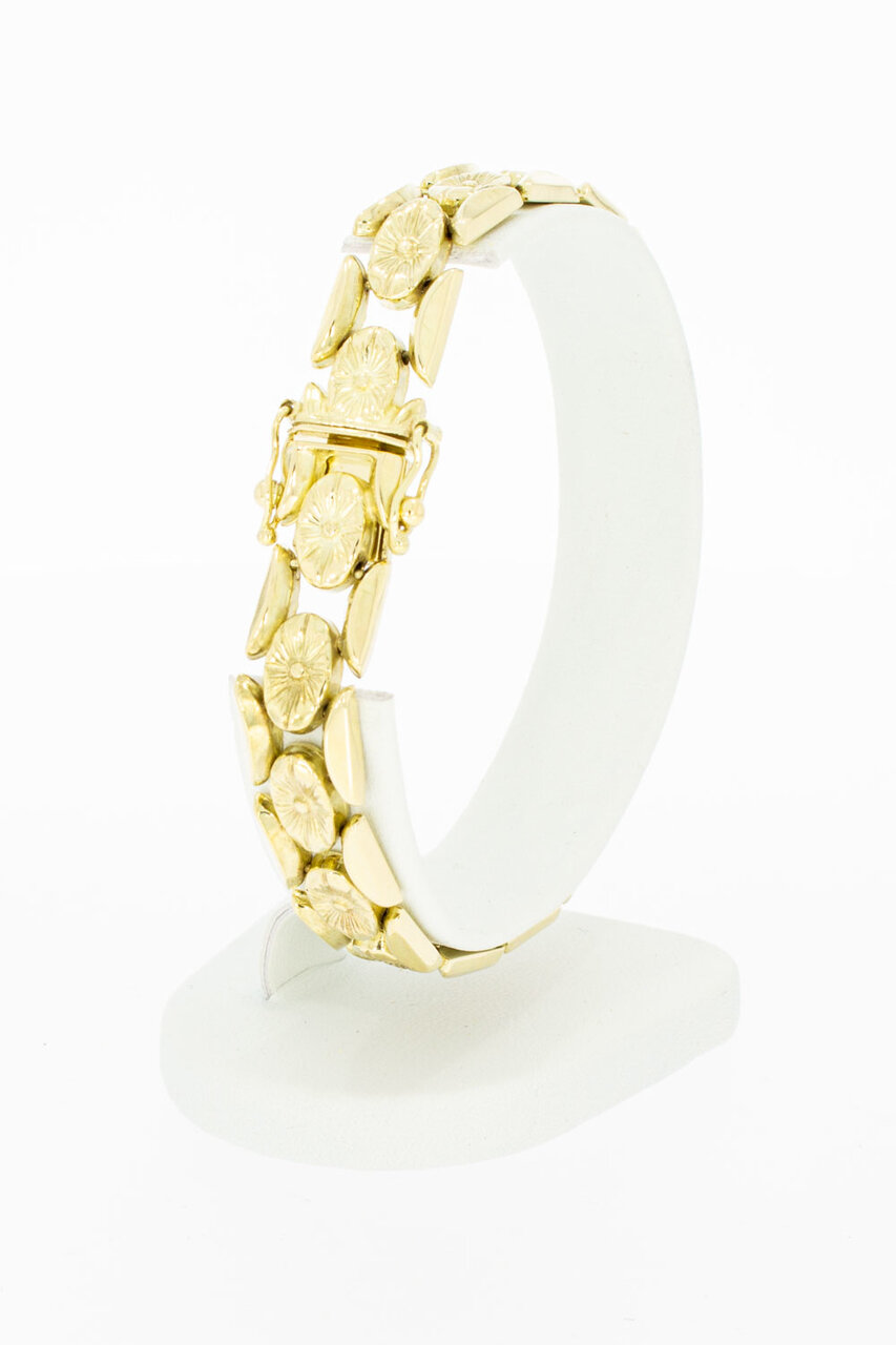 14 Karaat vintage schakelarmband - 19,6 cm