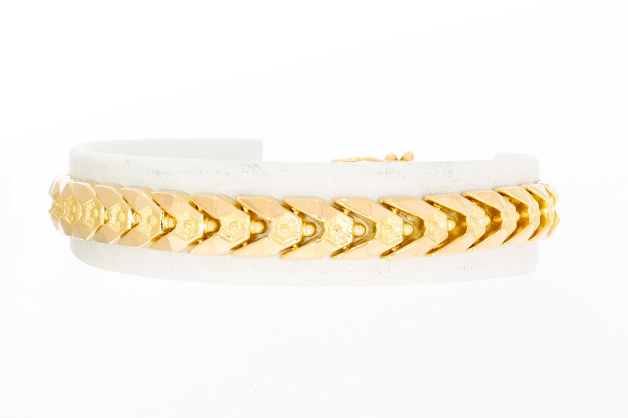 Gouden 18 Karaat armband - 20,6 cm