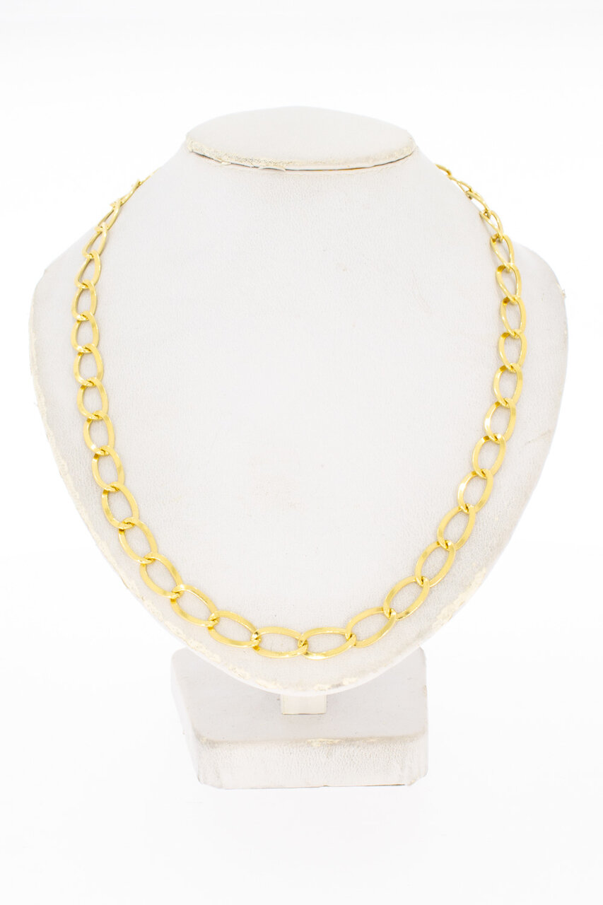 18 Karaat Gourmet ketting - 80,5 cm